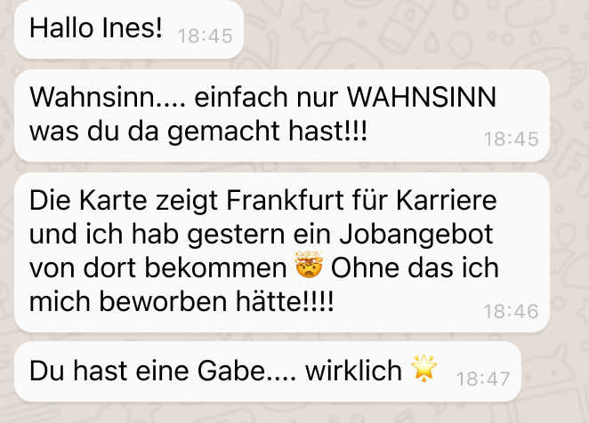 WhatsApp Bewertung 10